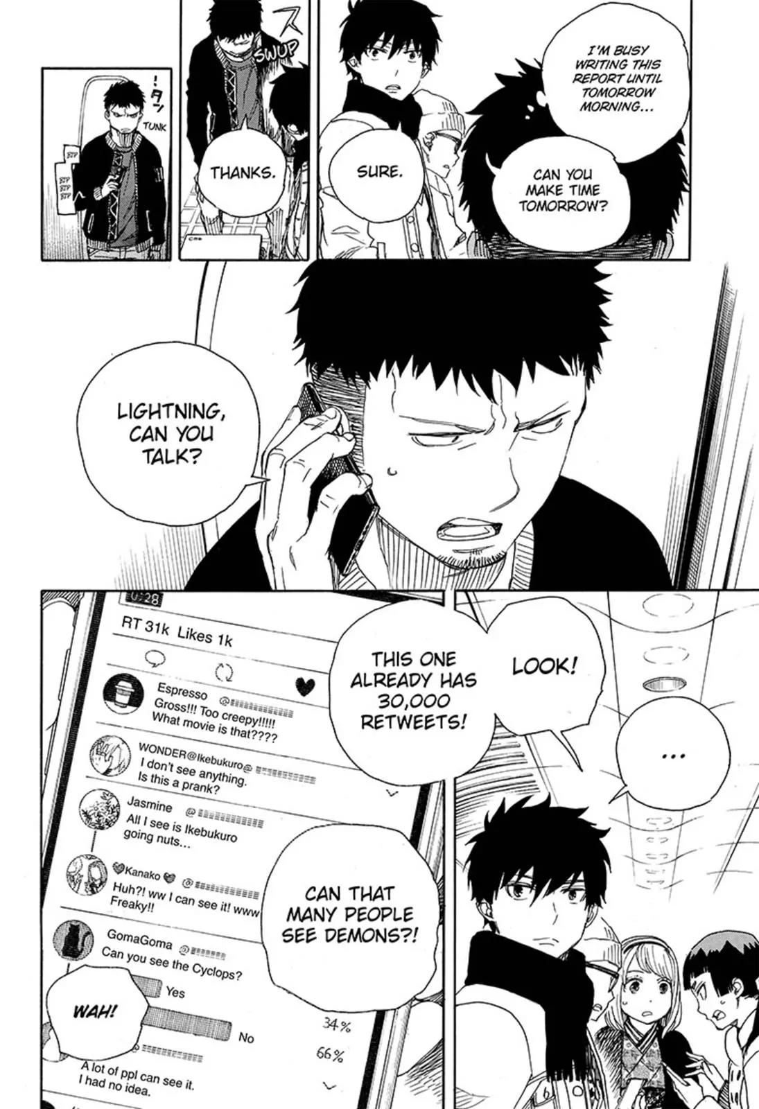 Ao no Exorcist Chapter 92 - Page 6