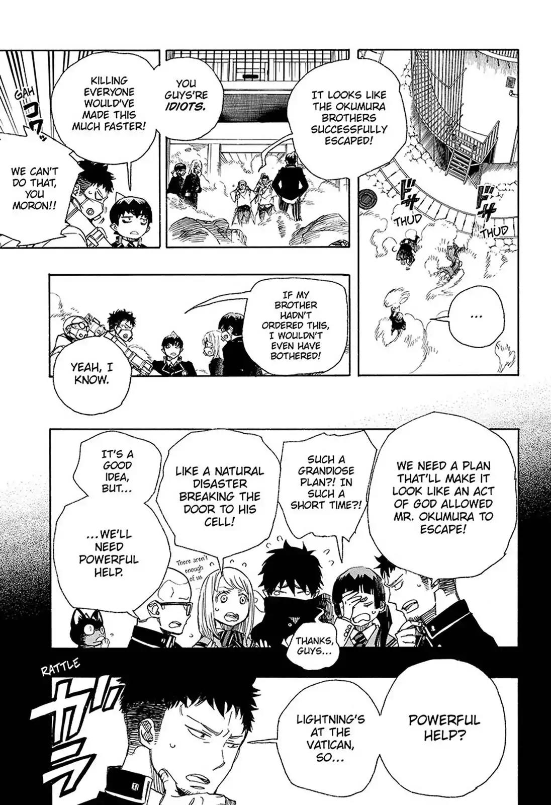 Ao no Exorcist Chapter 96 - Page 5