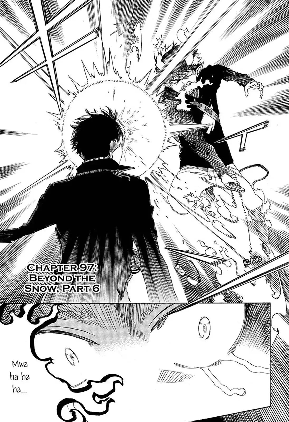 Ao no Exorcist Chapter 97 - Page 1