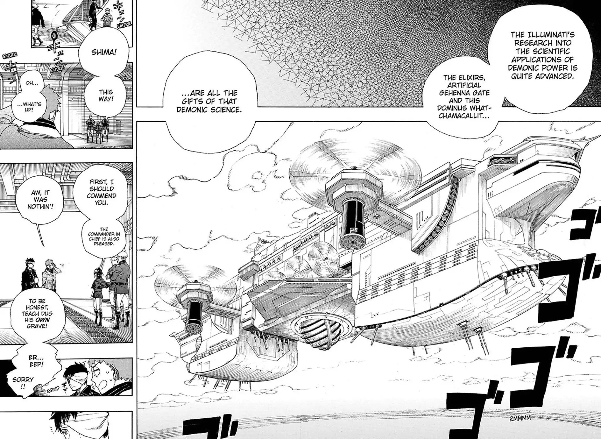 Ao no Exorcist Chapter 97 - Page 18
