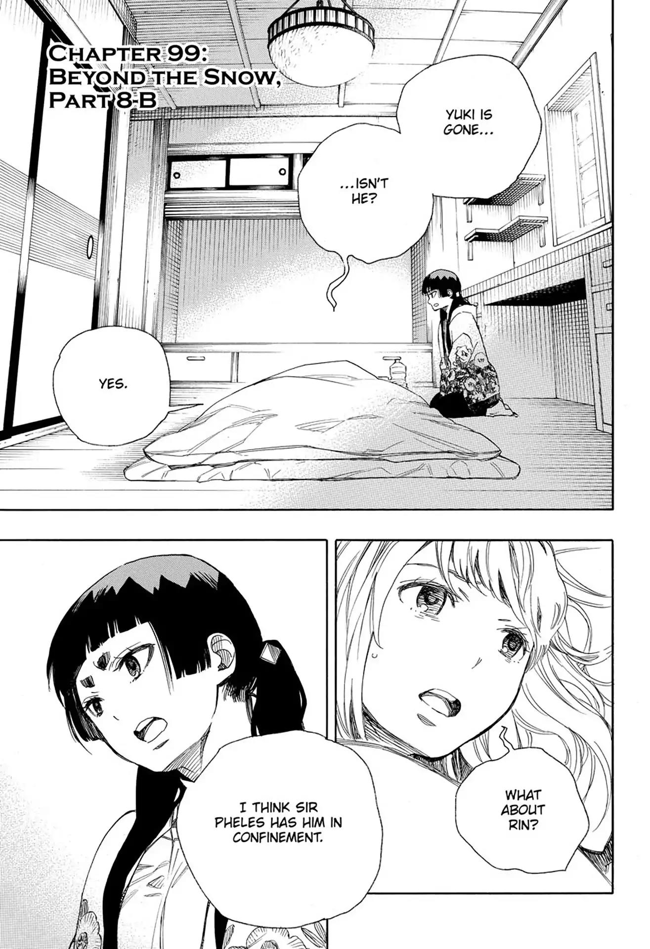 Ao no Exorcist Chapter 99.2 - Page 2