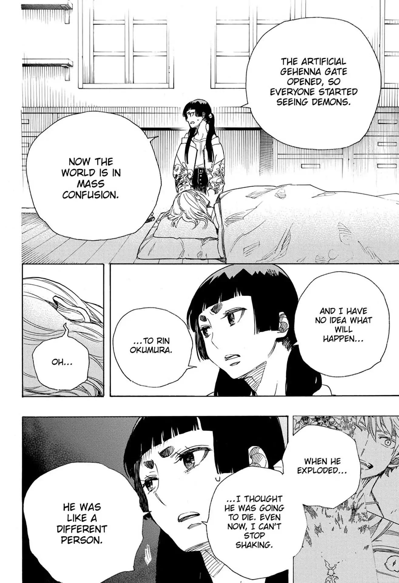Ao no Exorcist Chapter 99.2 - Page 3