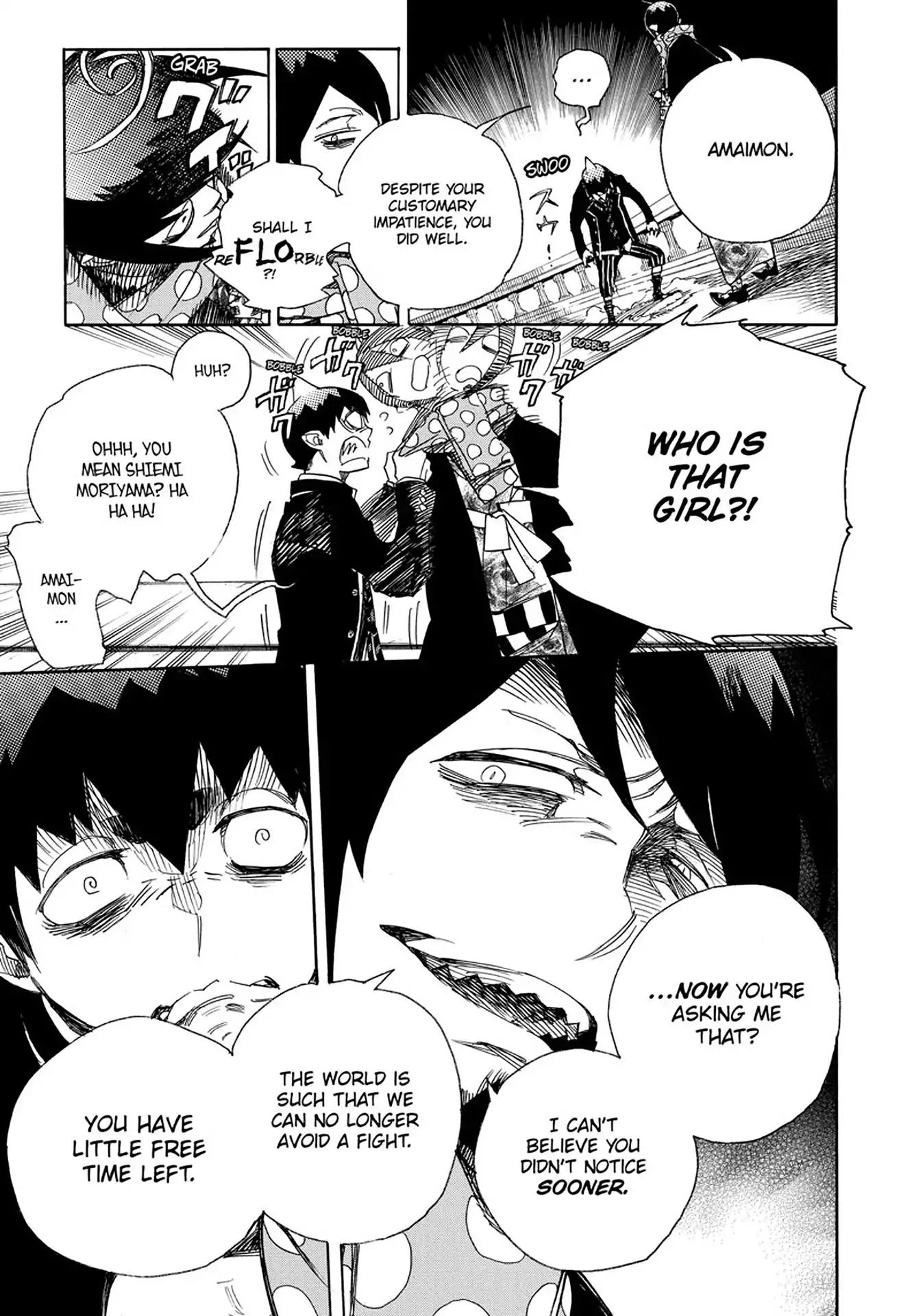 Ao no Exorcist Chapter 99.2 - Page 22