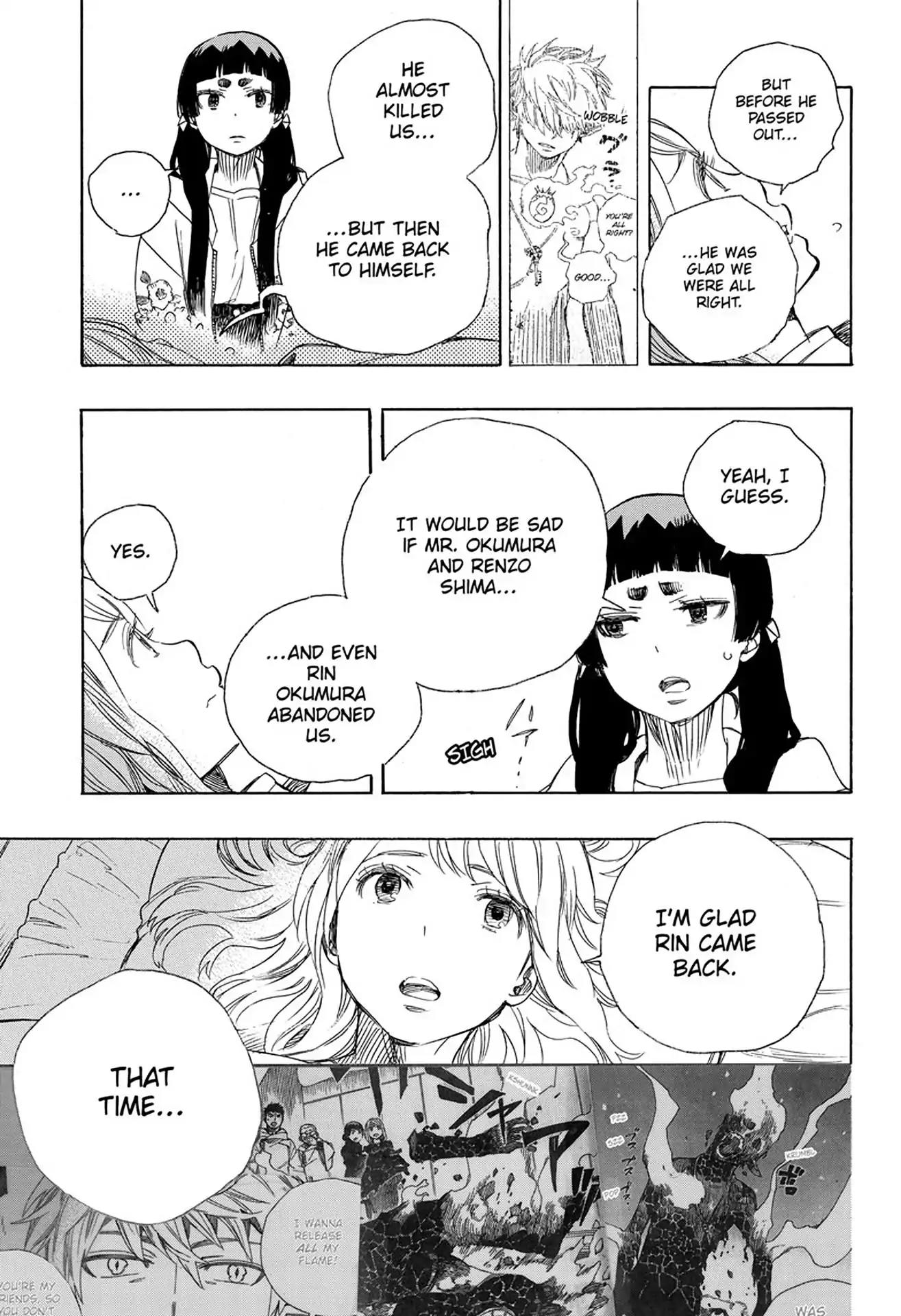 Ao no Exorcist Chapter 99.2 - Page 4