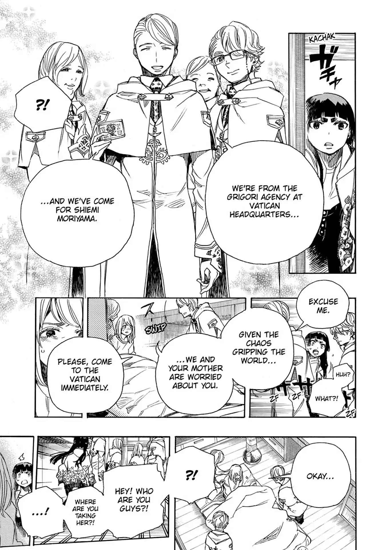 Ao no Exorcist Chapter 99.2 - Page 10