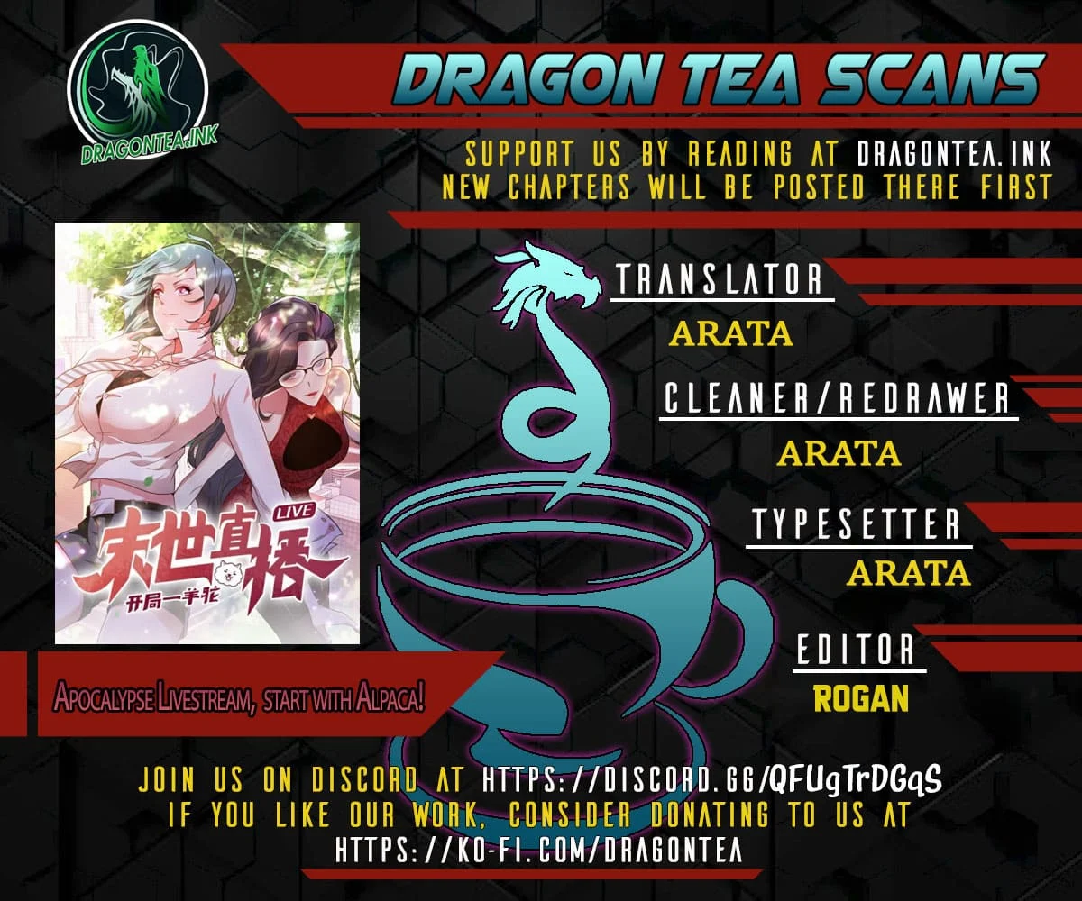Apocalypse Livestream, It All start with a Alpaca Chapter 13.5 - Page 1