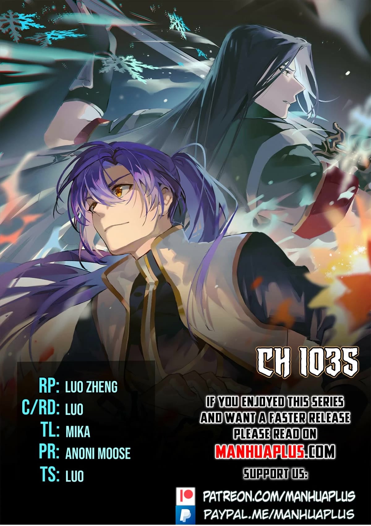 Apotheosis Chapter 1027 - Page 1