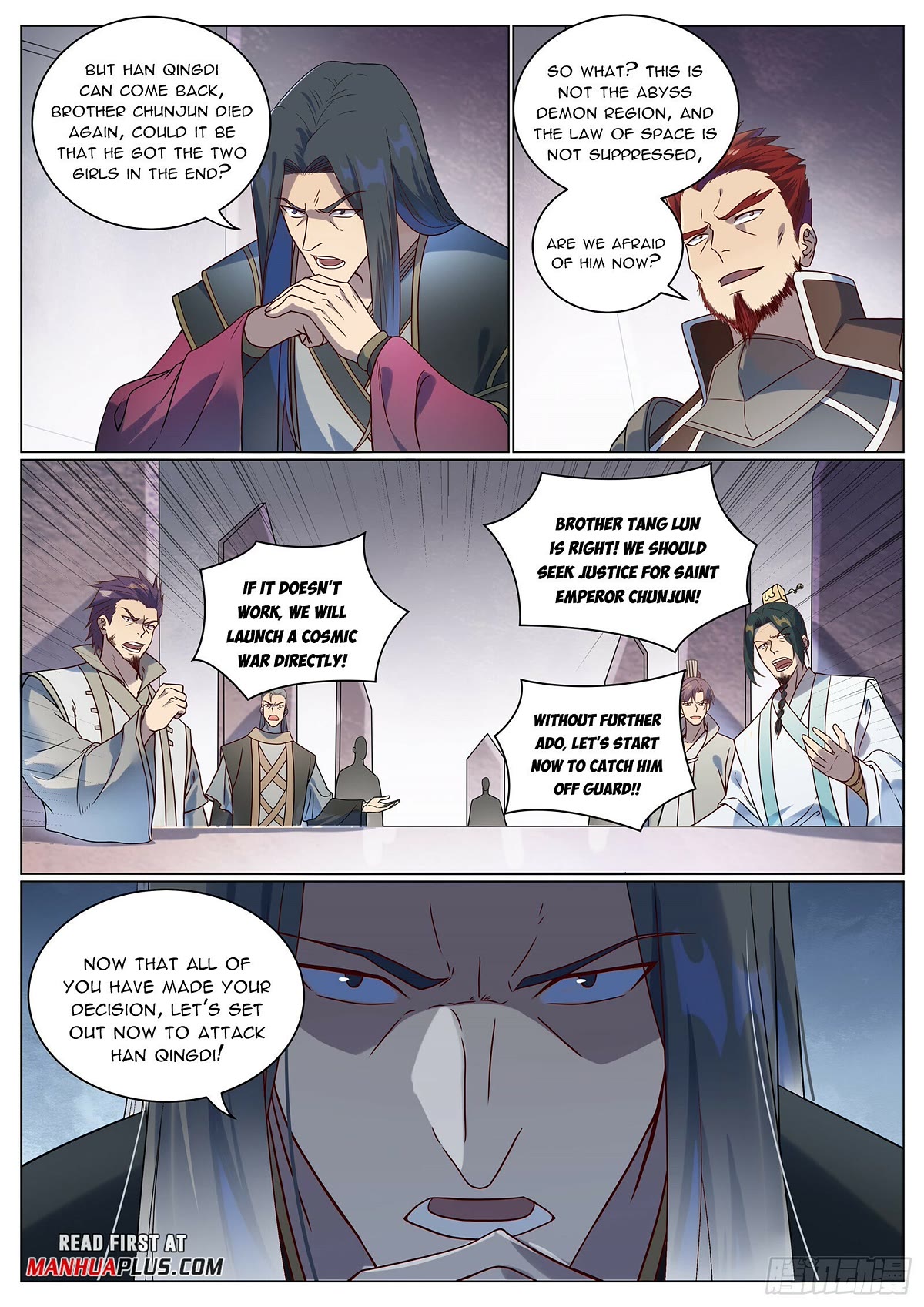 Apotheosis Chapter 1075 - Page 11