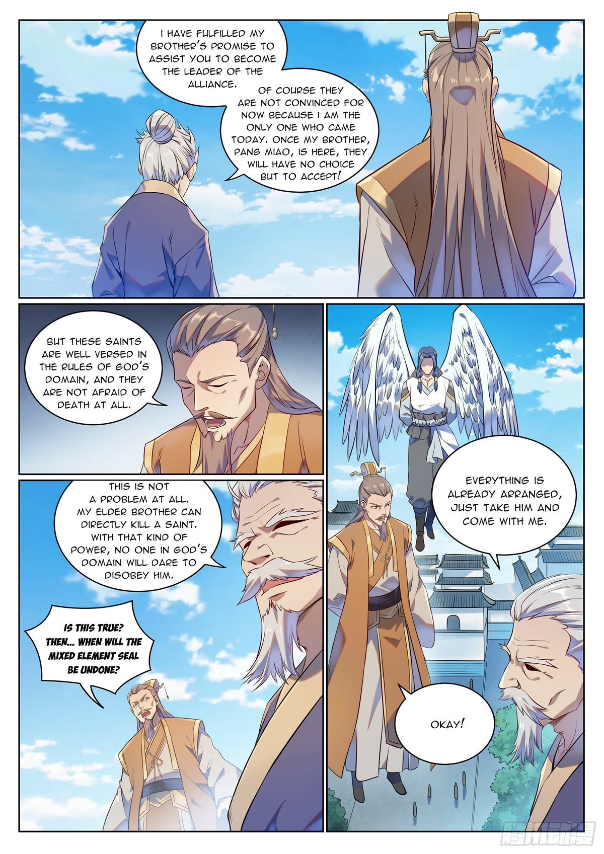 Apotheosis Chapter 1076 - Page 4