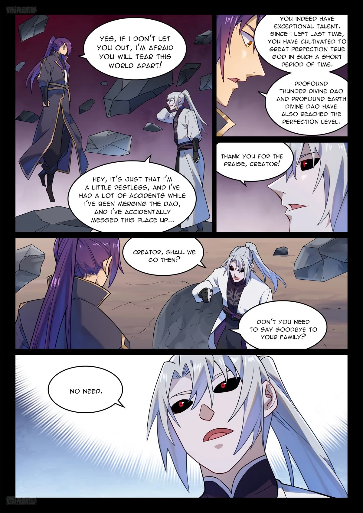 Apotheosis Chapter 1129 - Page 4