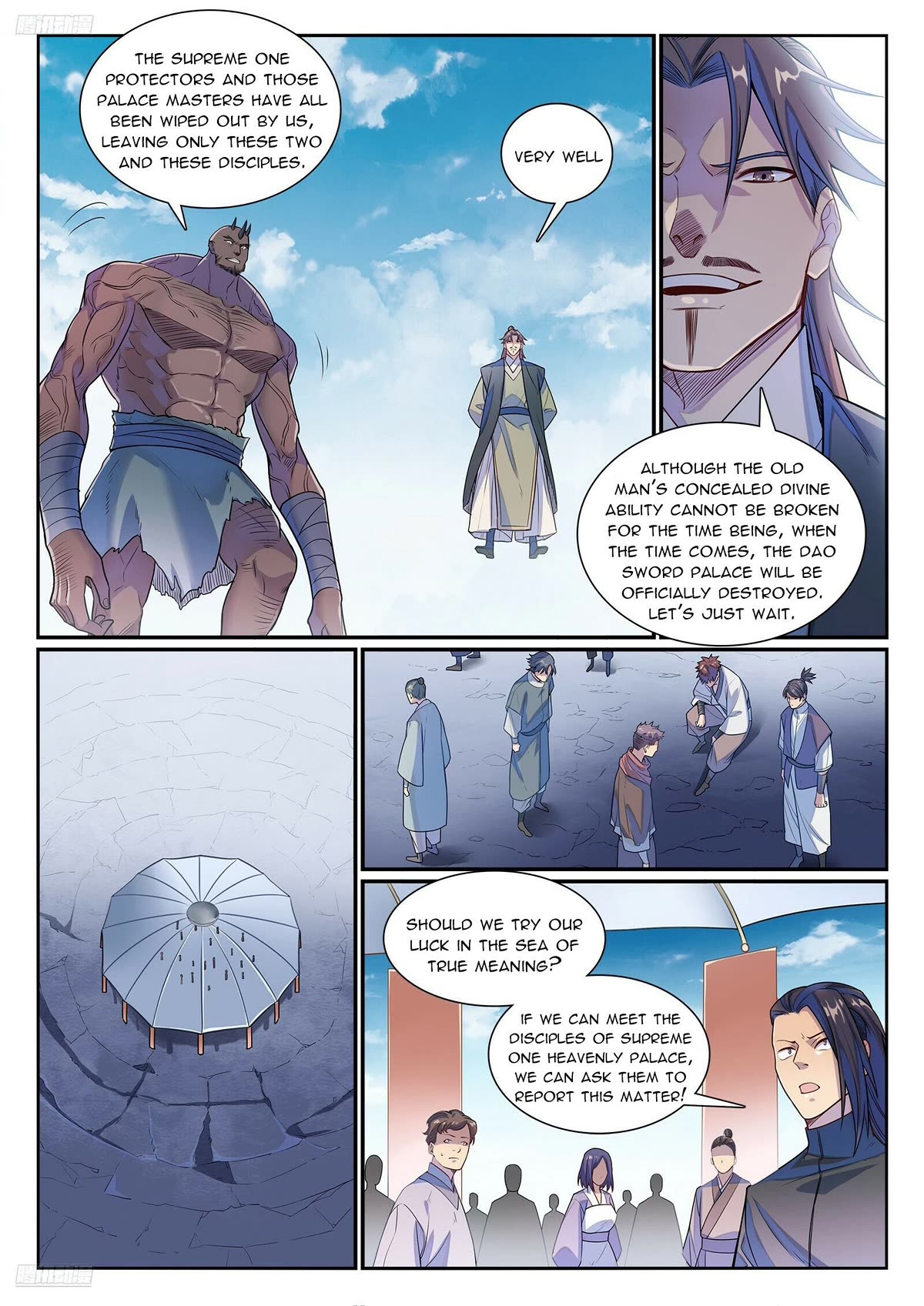 Apotheosis Chapter 1155 - Page 1