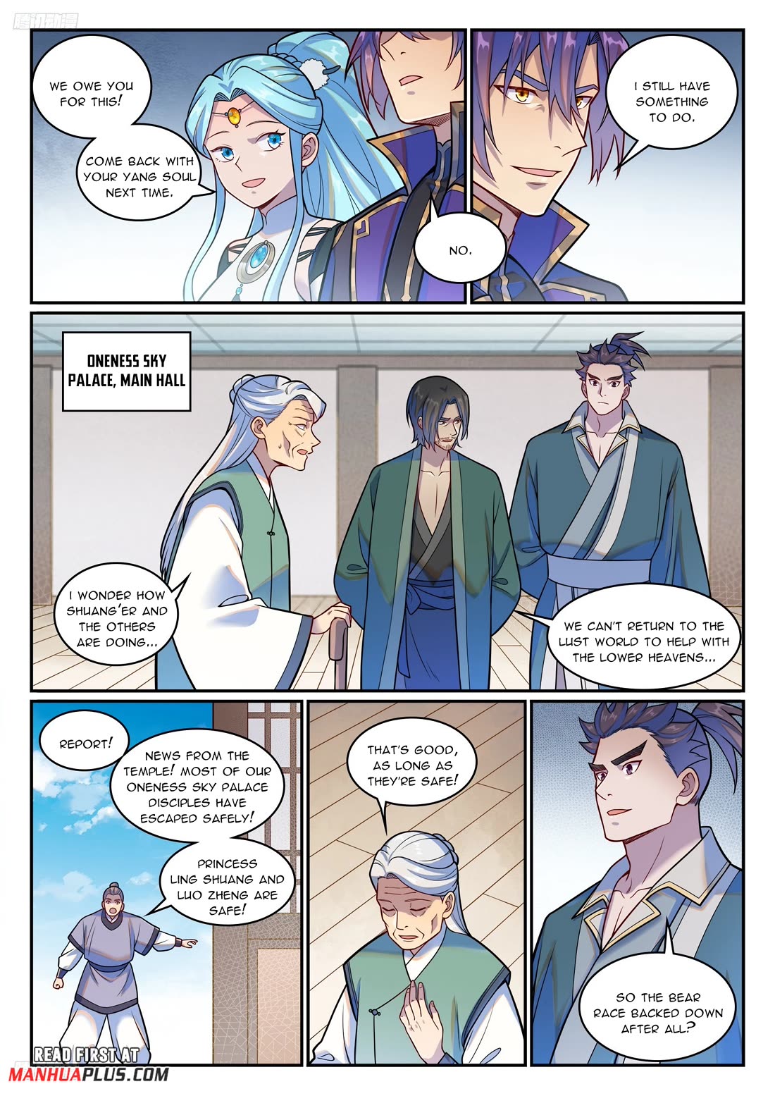 Apotheosis Chapter 1219 - Page 11