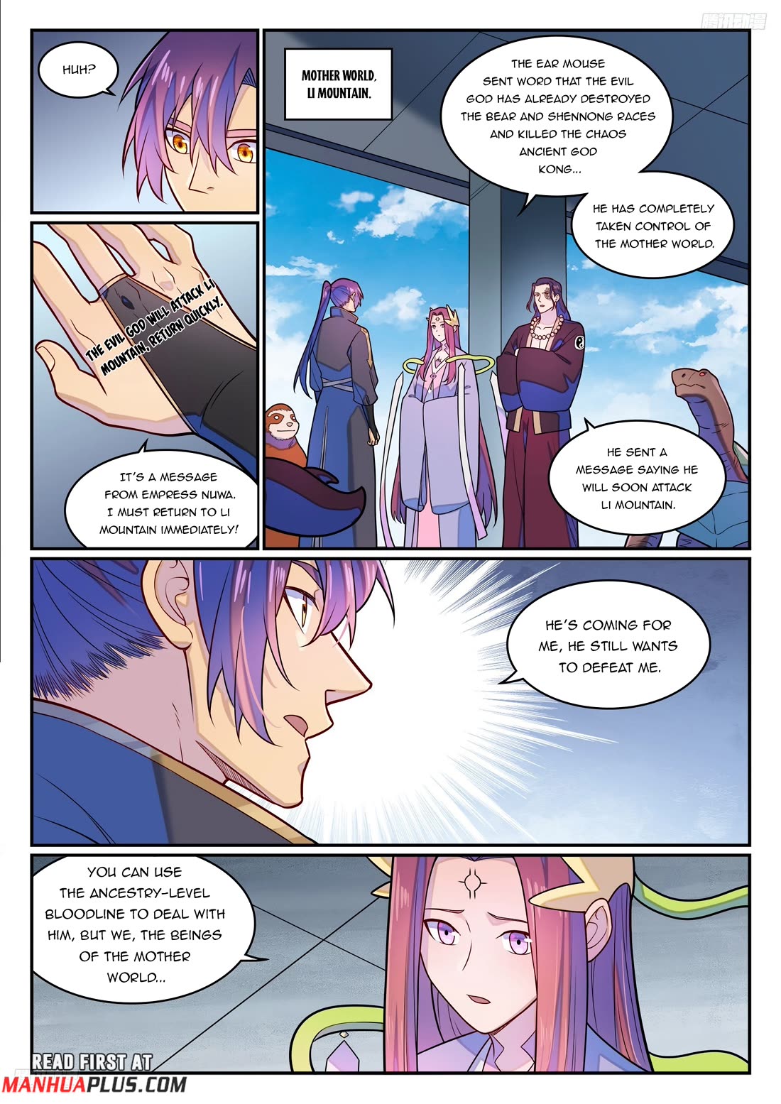 Apotheosis Chapter 1284 - Page 7