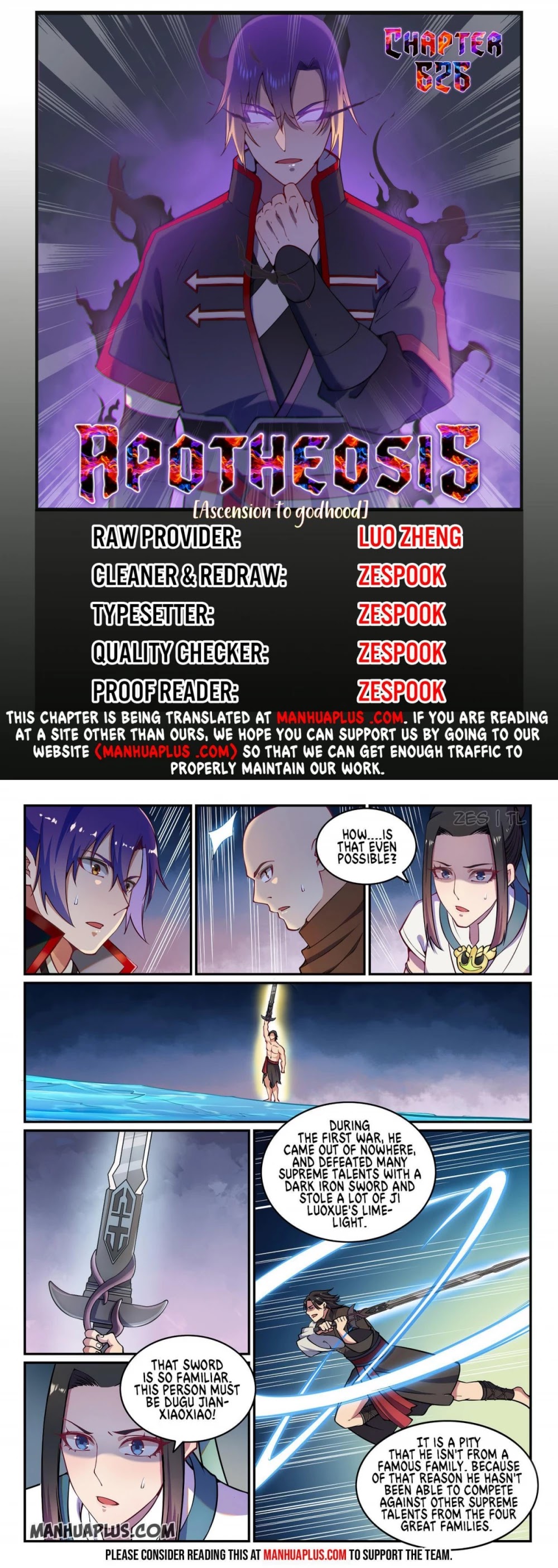 Apotheosis Chapter 618 - Page 1