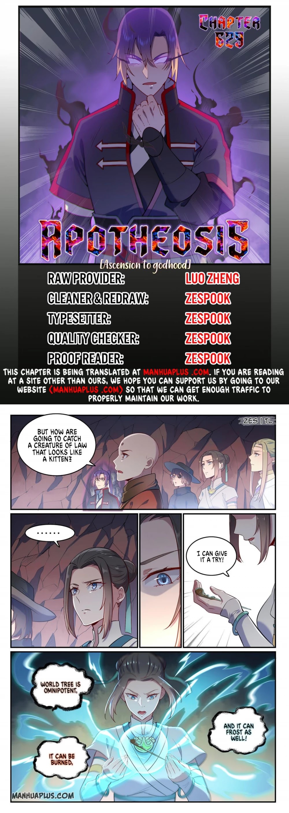 Apotheosis Chapter 621 - Page 1