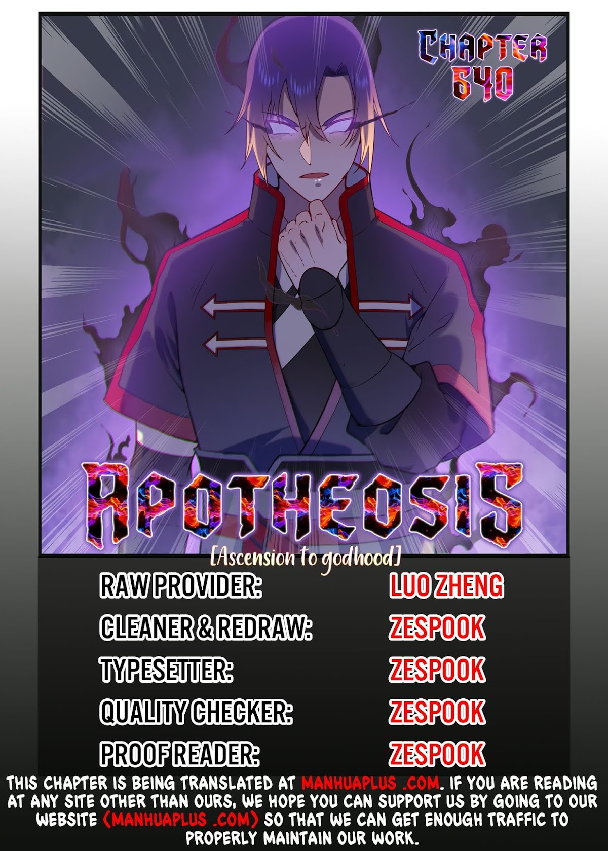 Apotheosis Chapter 632 - Page 1