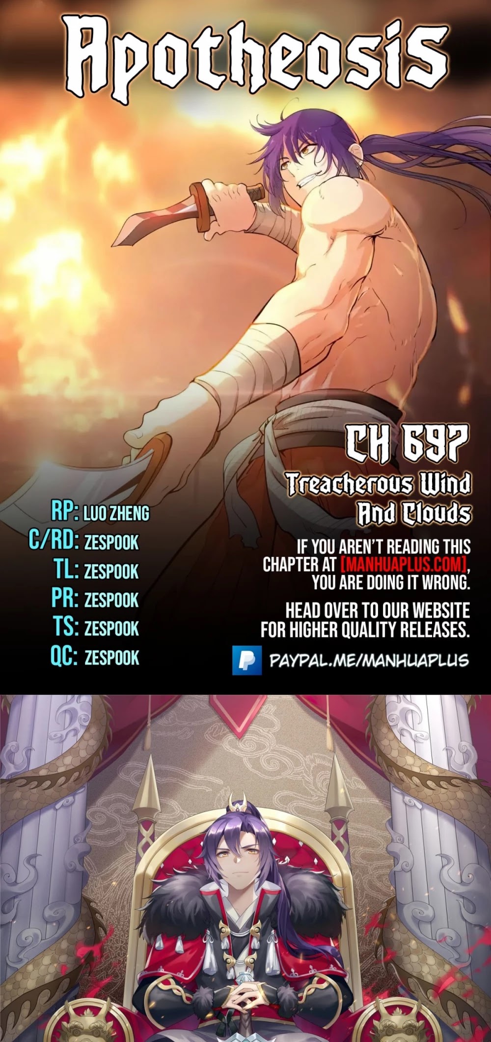 Apotheosis Chapter 689 - Page 1