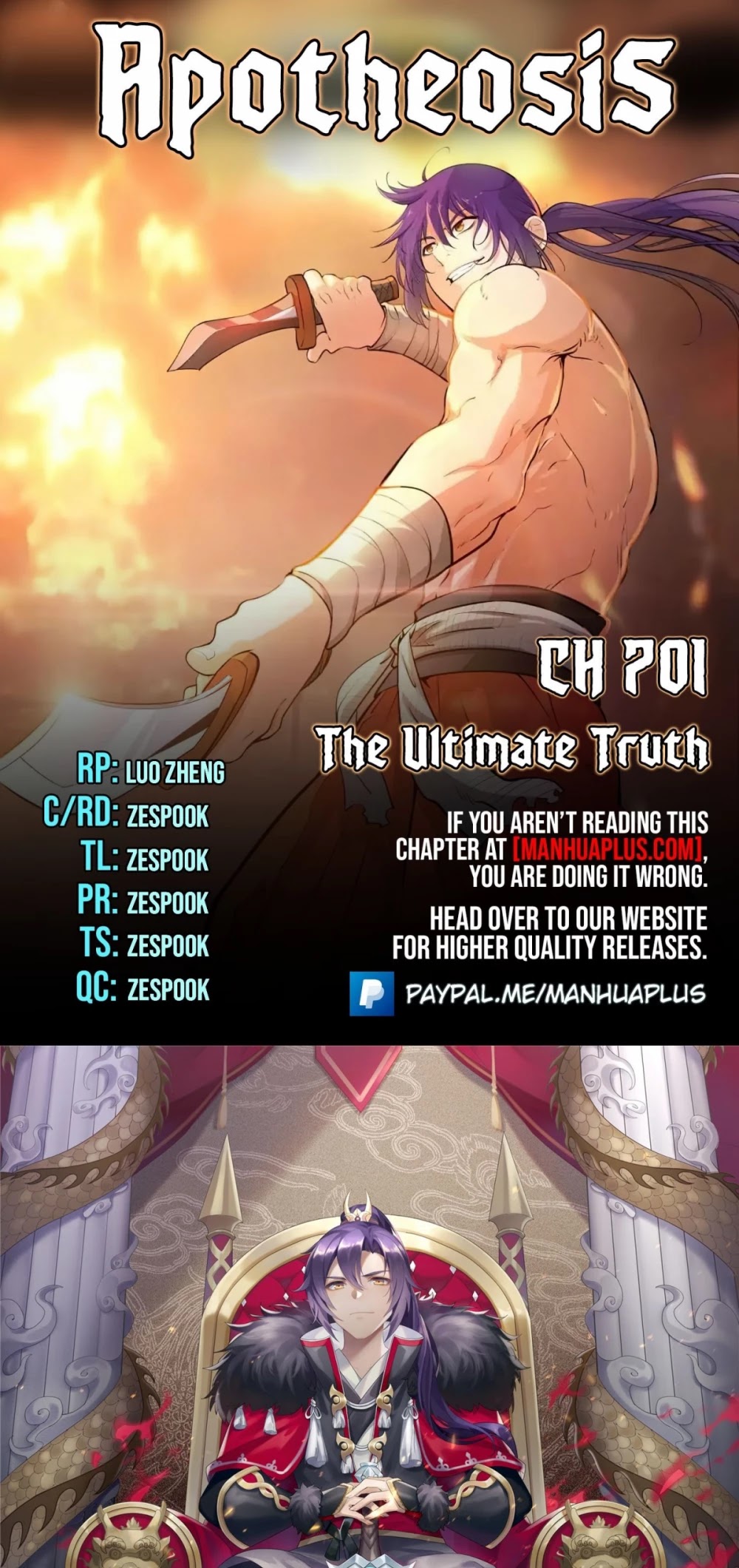Apotheosis Chapter 693 - Page 1
