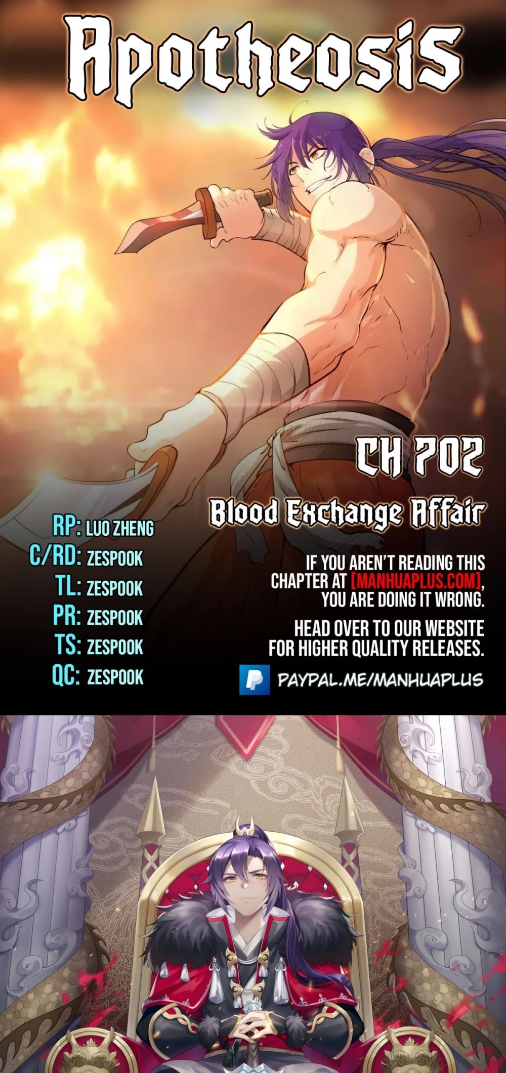 Apotheosis Chapter 694 - Page 1