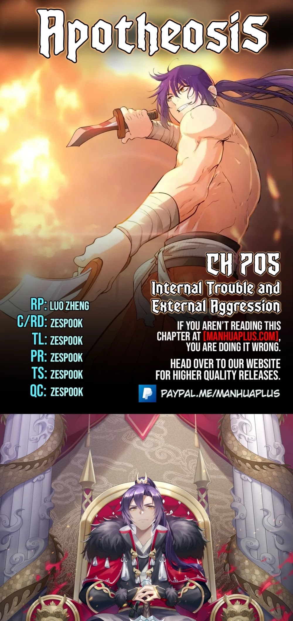 Apotheosis Chapter 697 - Page 1