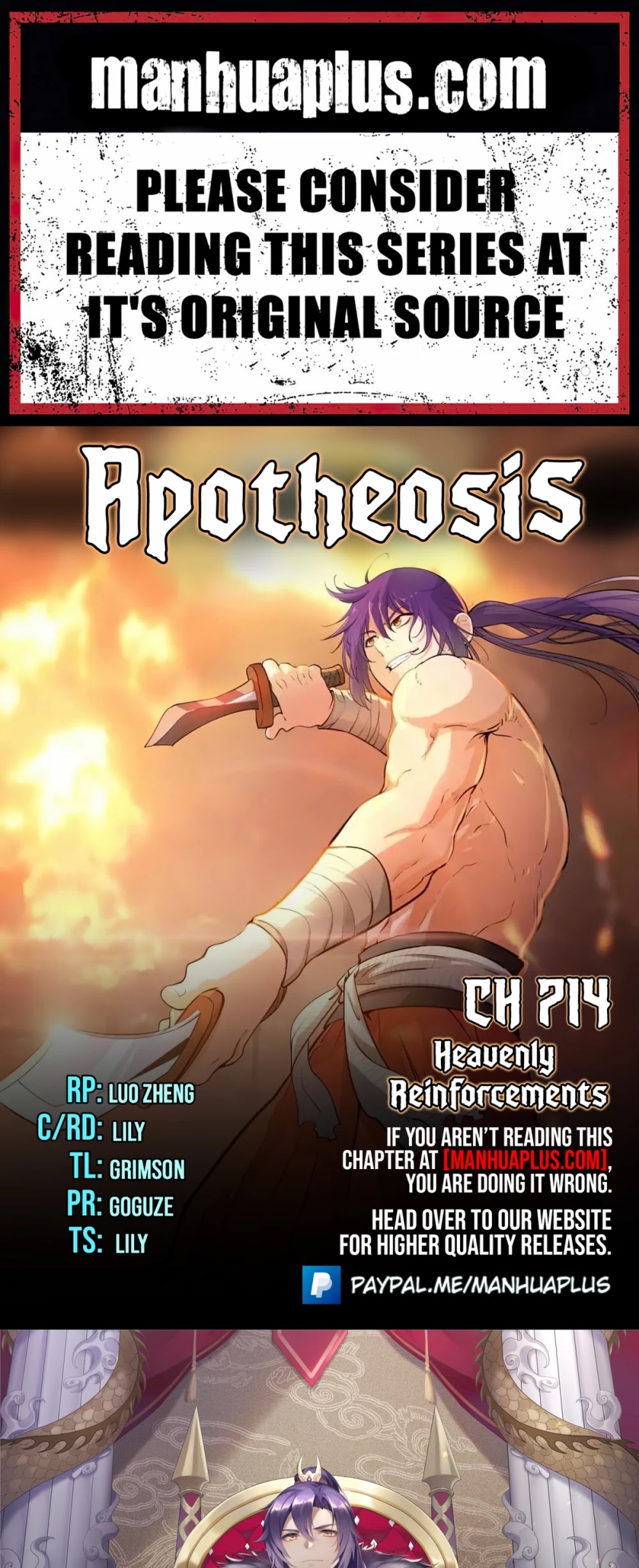 Apotheosis Chapter 706 - Page 1