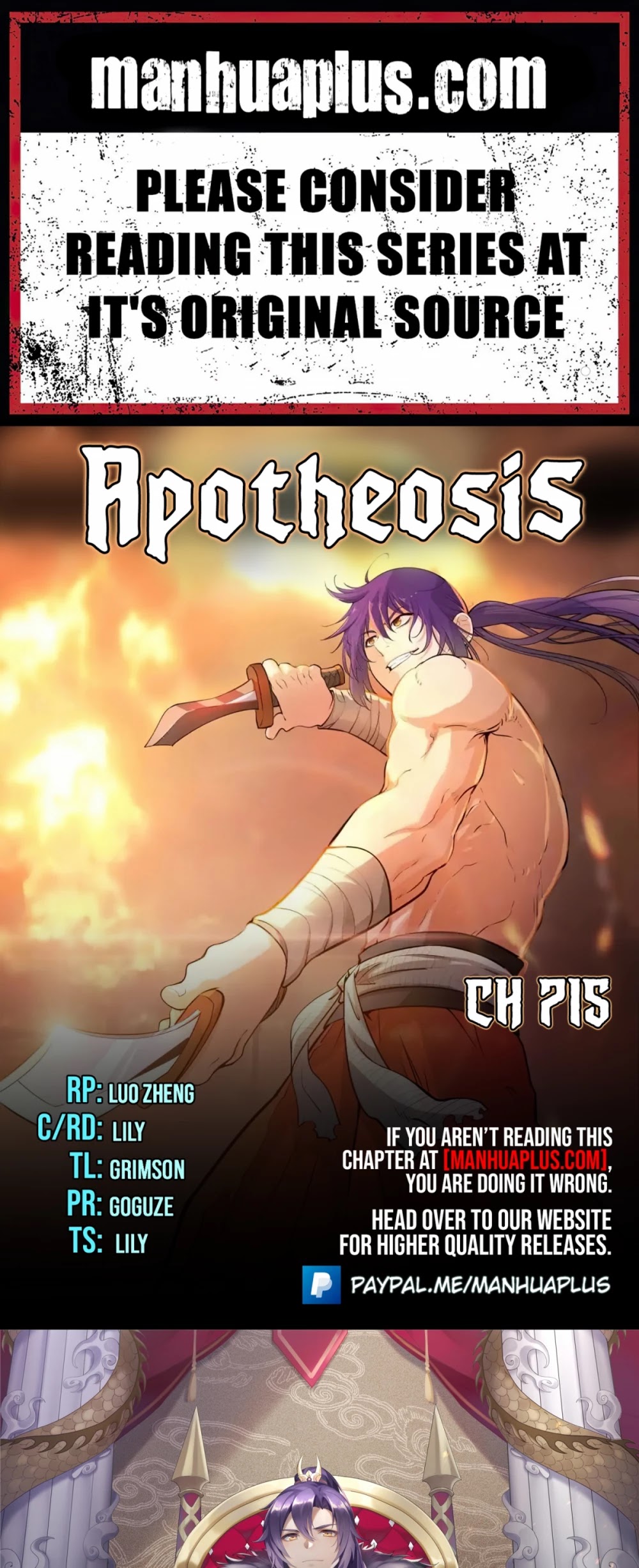 Apotheosis Chapter 707 - Page 1
