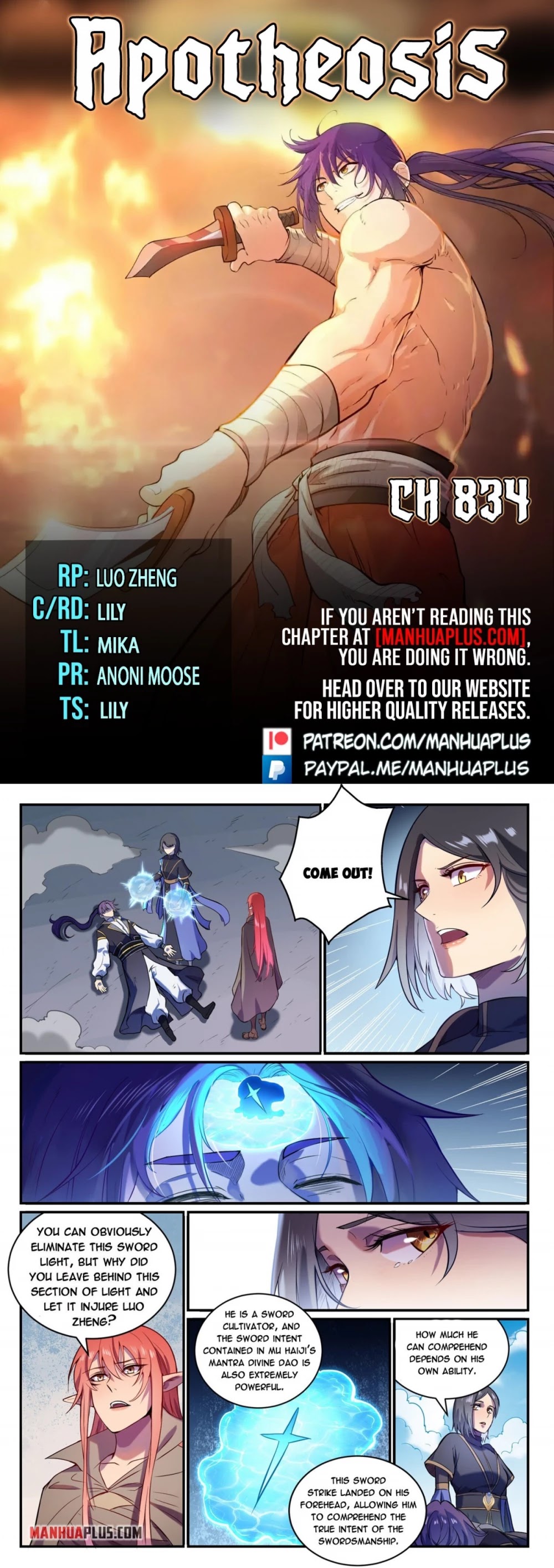 Apotheosis Chapter 826 - Page 1