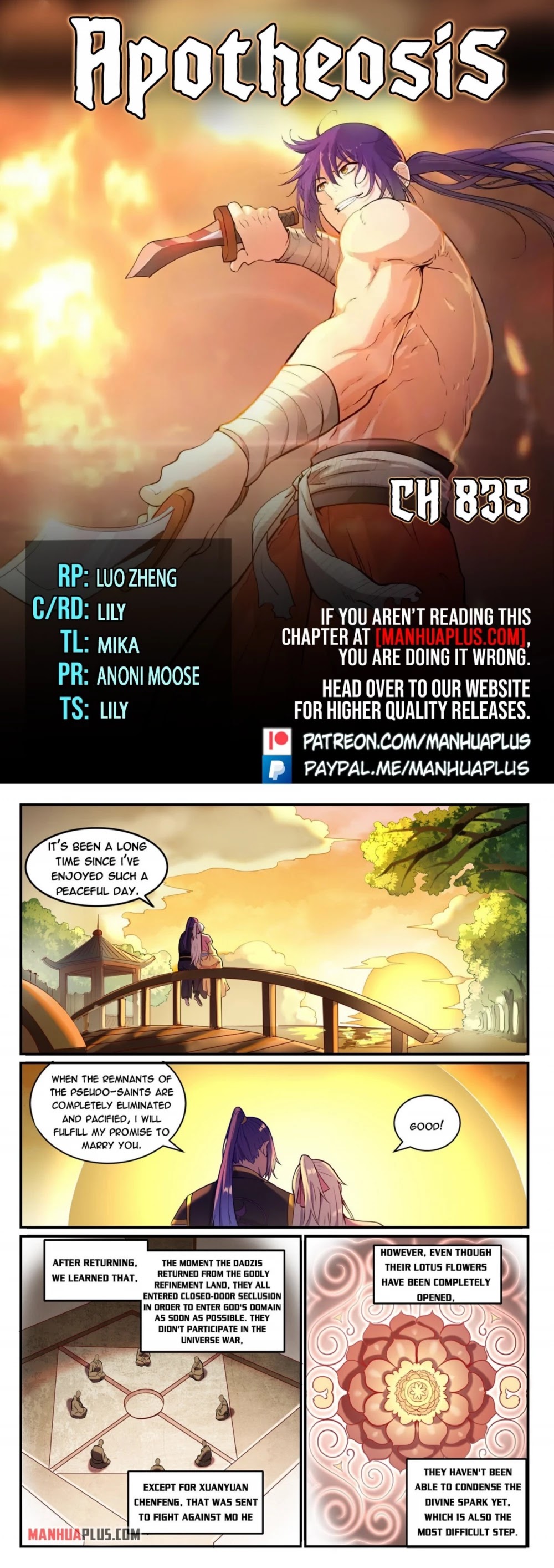 Apotheosis Chapter 827 - Page 1