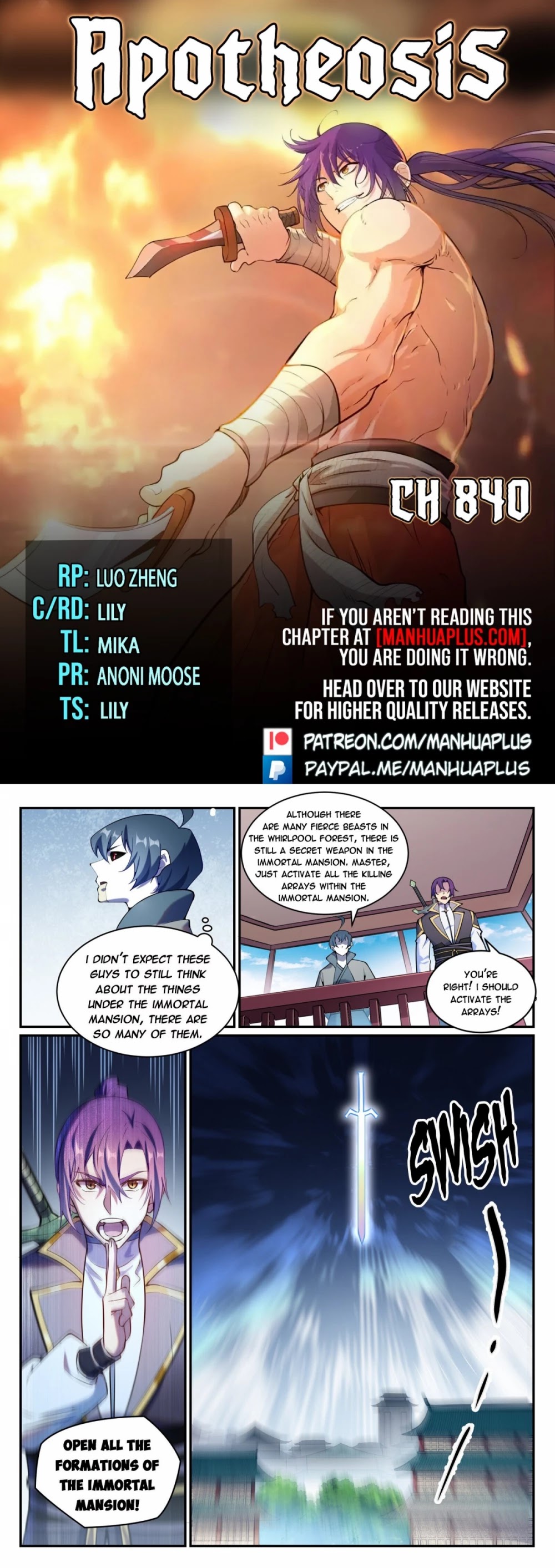 Apotheosis Chapter 832 - Page 1