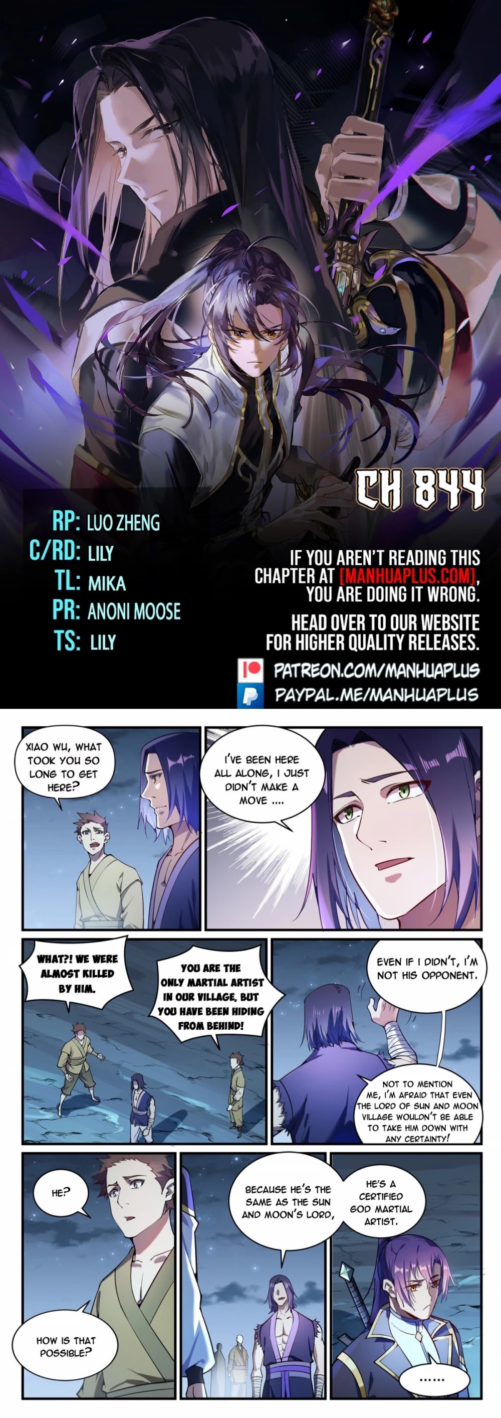 Apotheosis Chapter 836 - Page 1