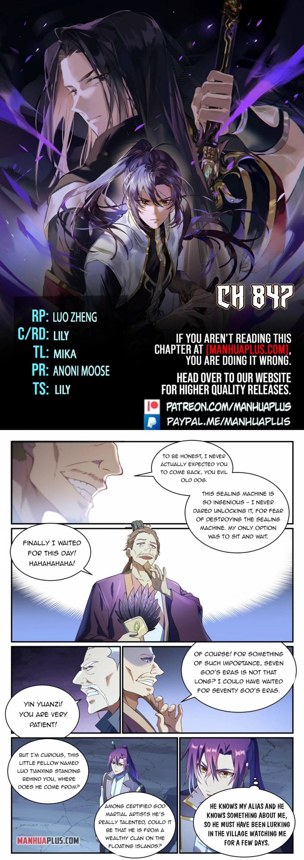 Apotheosis Chapter 839 - Page 1