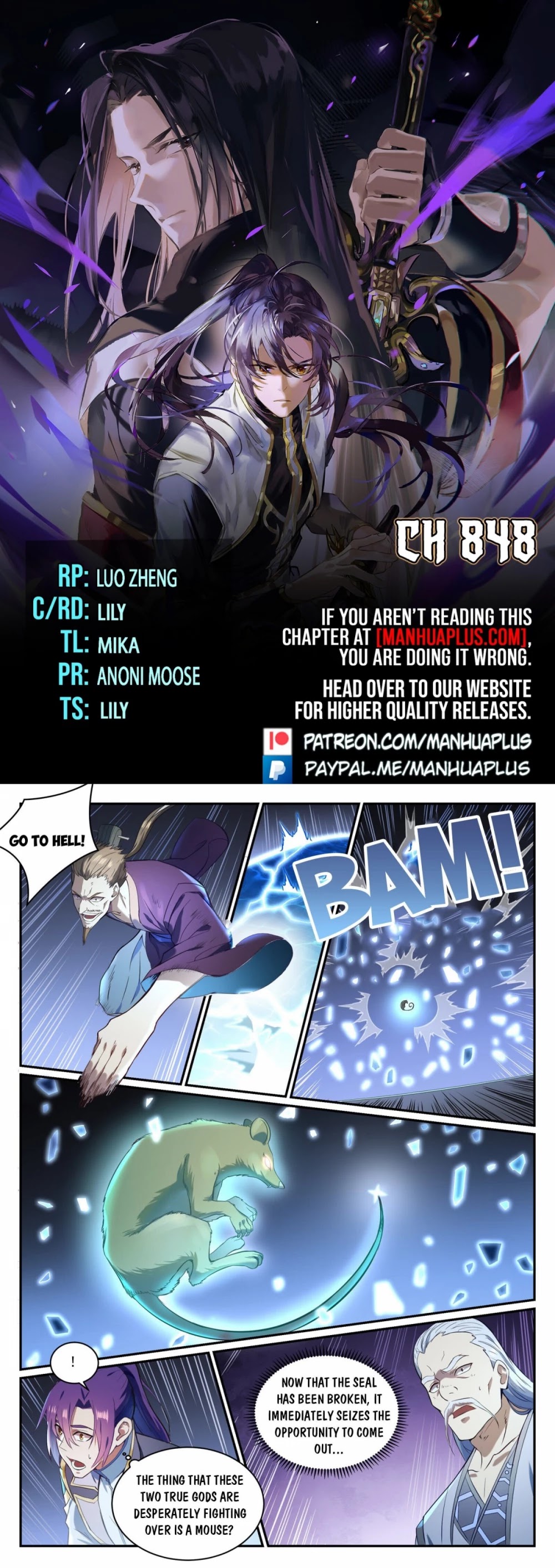Apotheosis Chapter 840 - Page 1