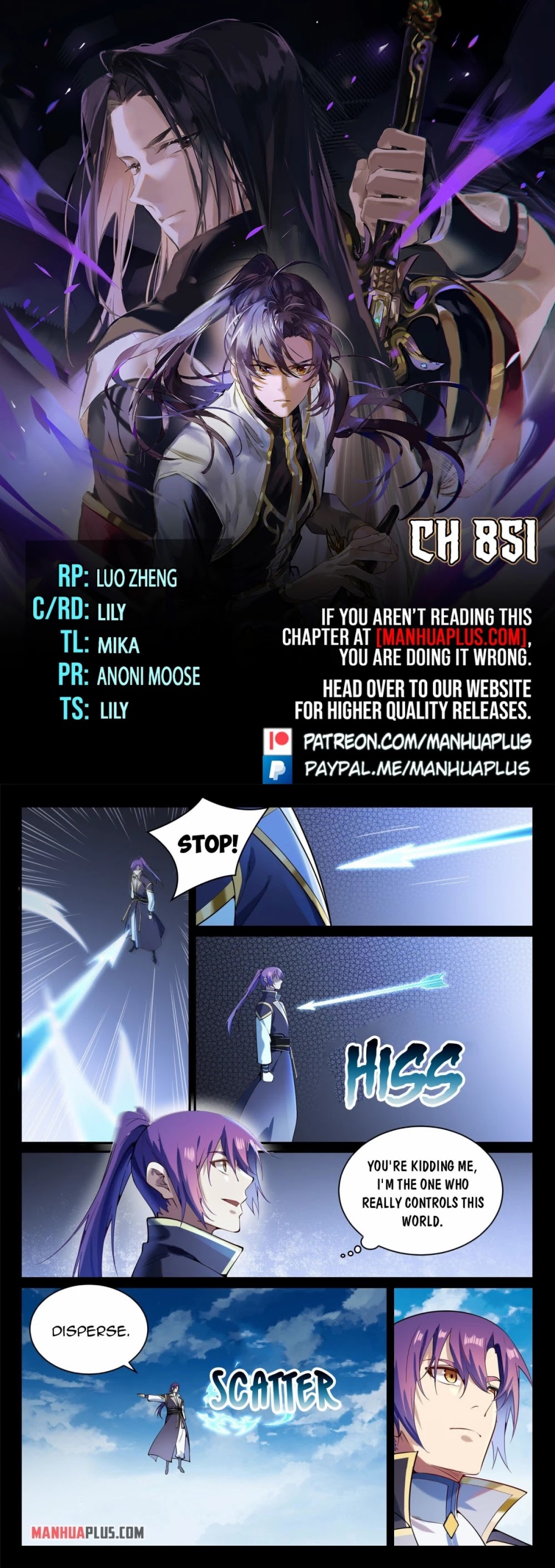 Apotheosis Chapter 843 - Page 1
