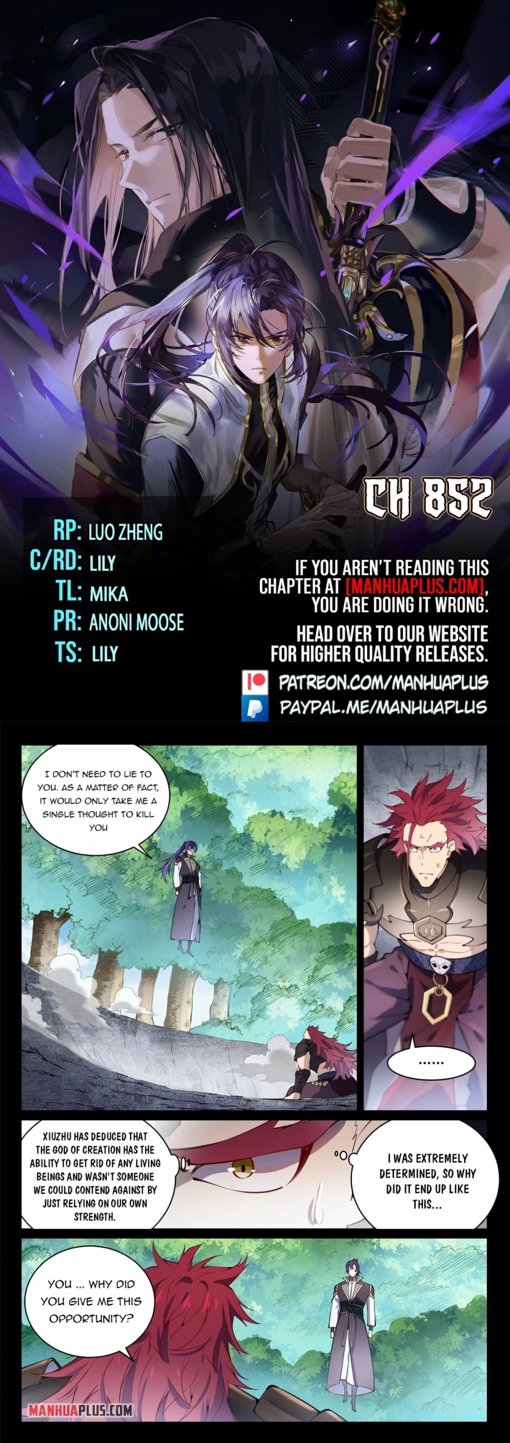 Apotheosis Chapter 844 - Page 1