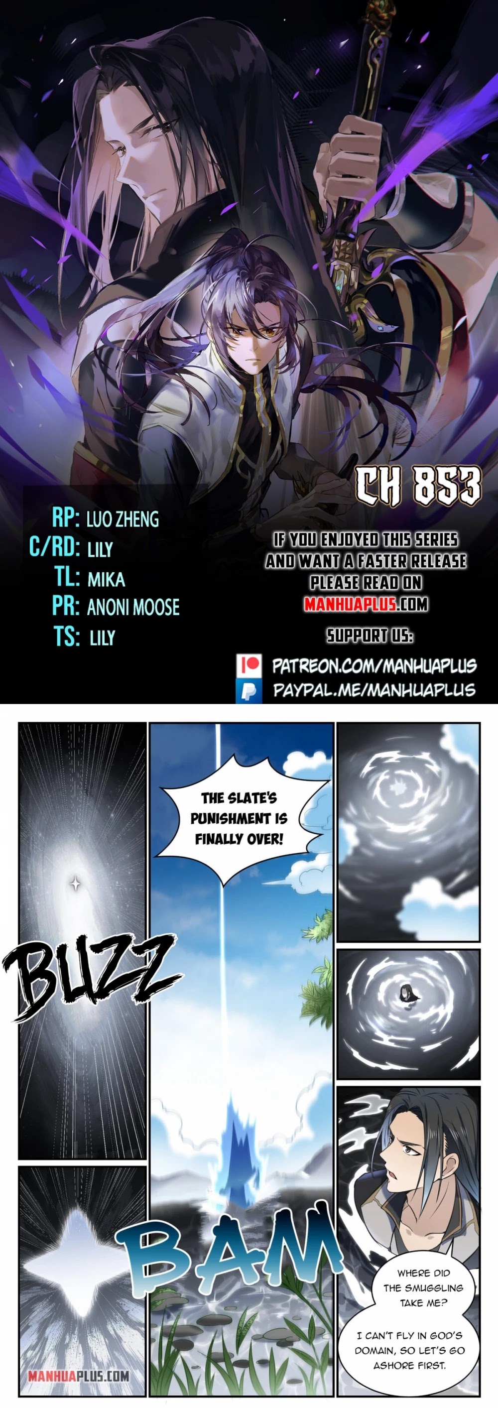 Apotheosis Chapter 845 - Page 1