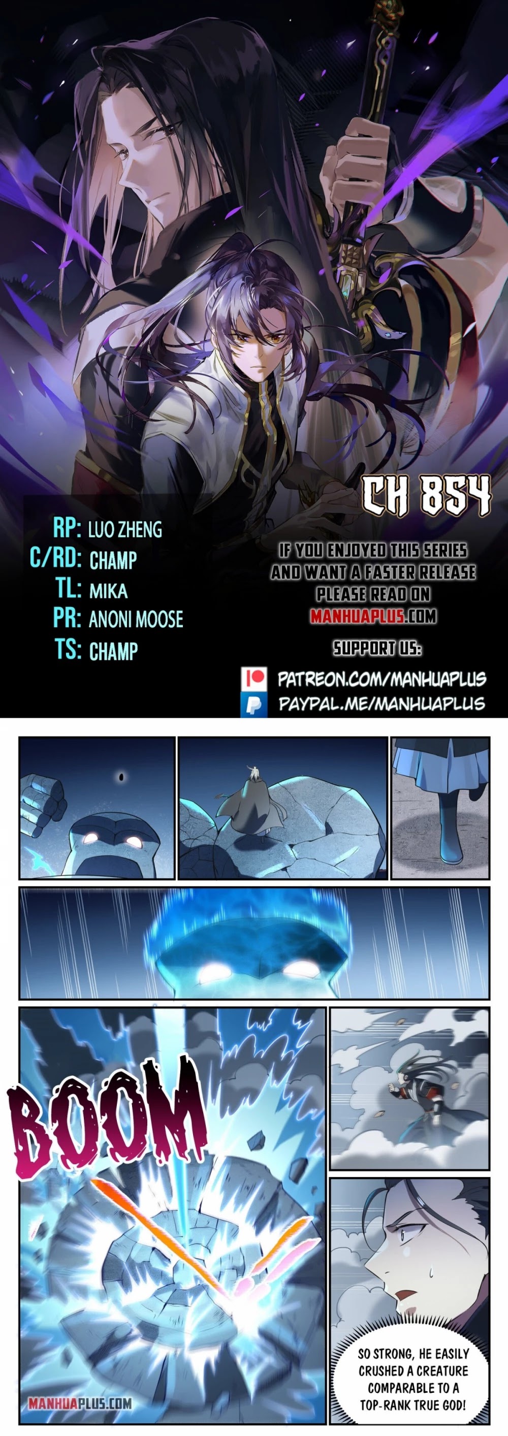 Apotheosis Chapter 846 - Page 1