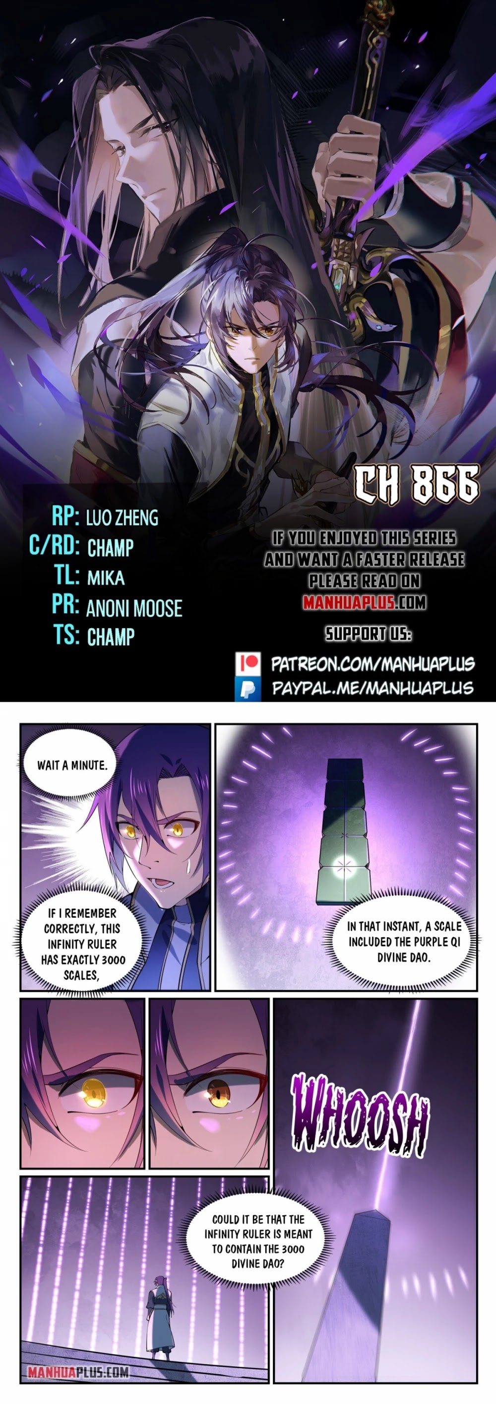 Apotheosis Chapter 858 - Page 1