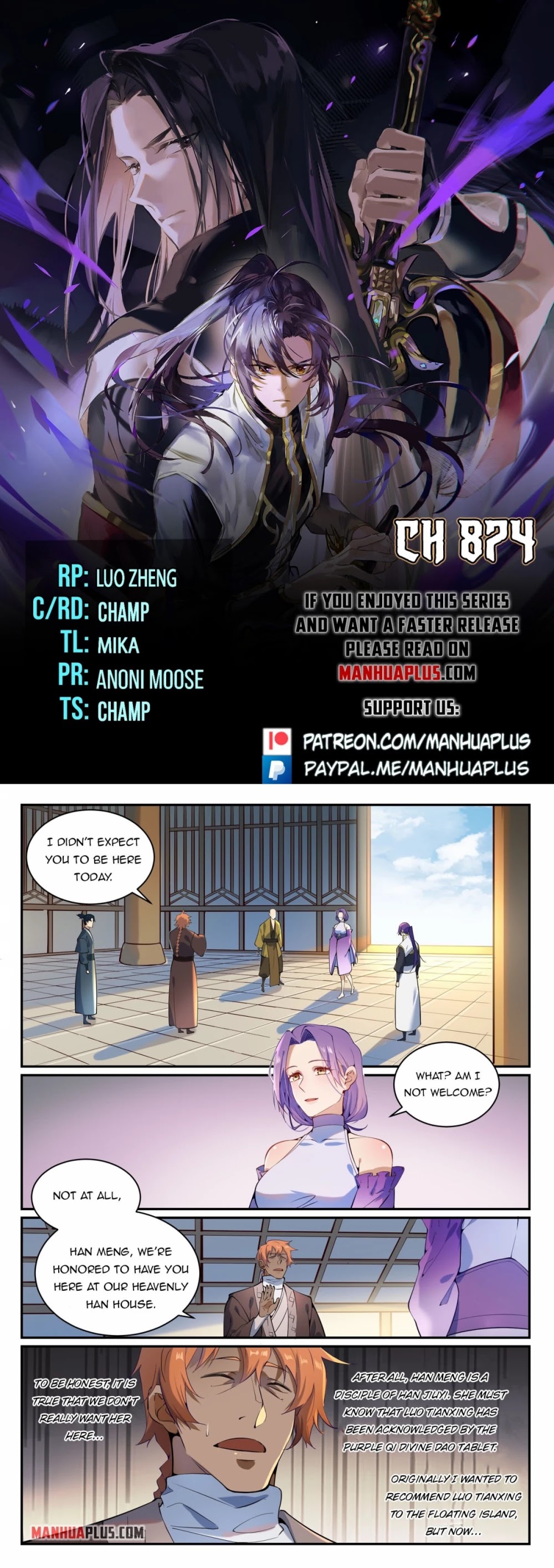 Apotheosis Chapter 866 - Page 1