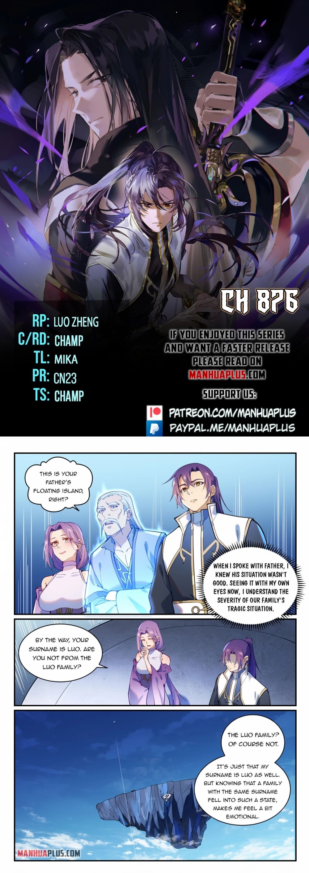 Apotheosis Chapter 868 - Page 1