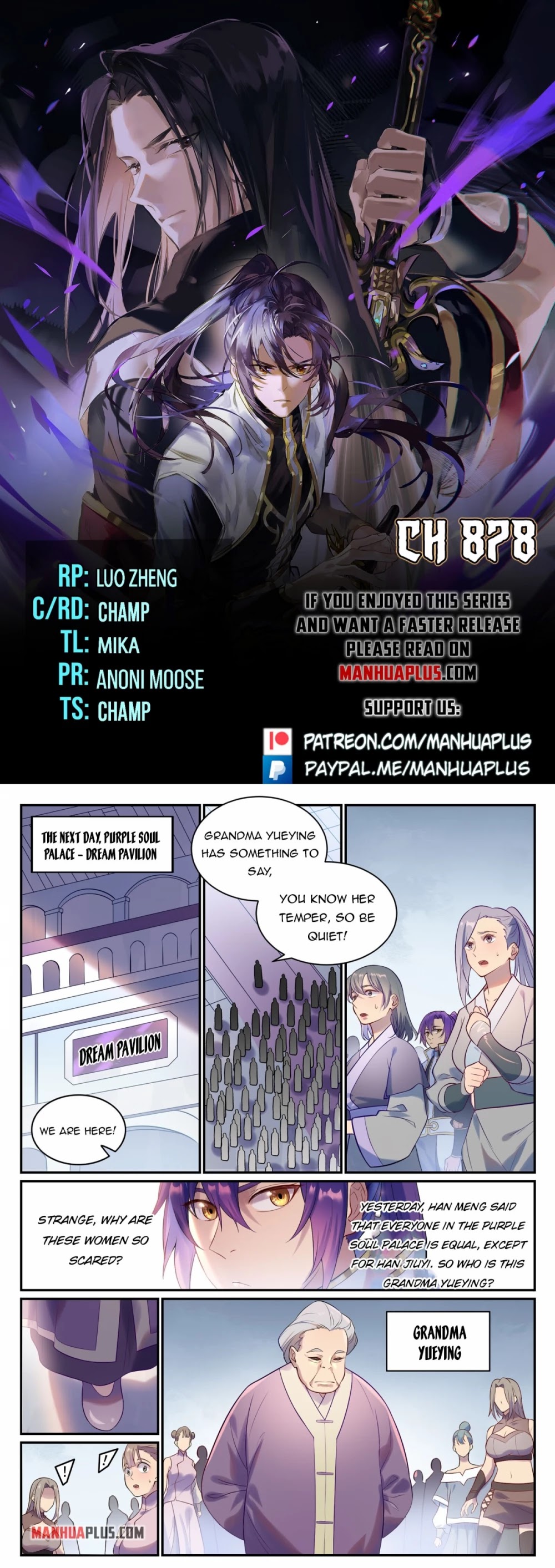 Apotheosis Chapter 870 - Page 1