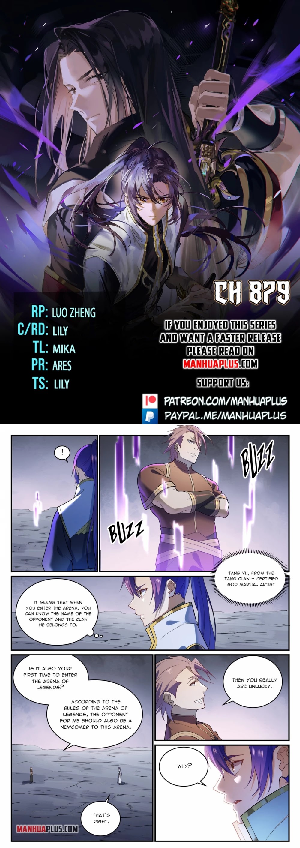 Apotheosis Chapter 871 - Page 1