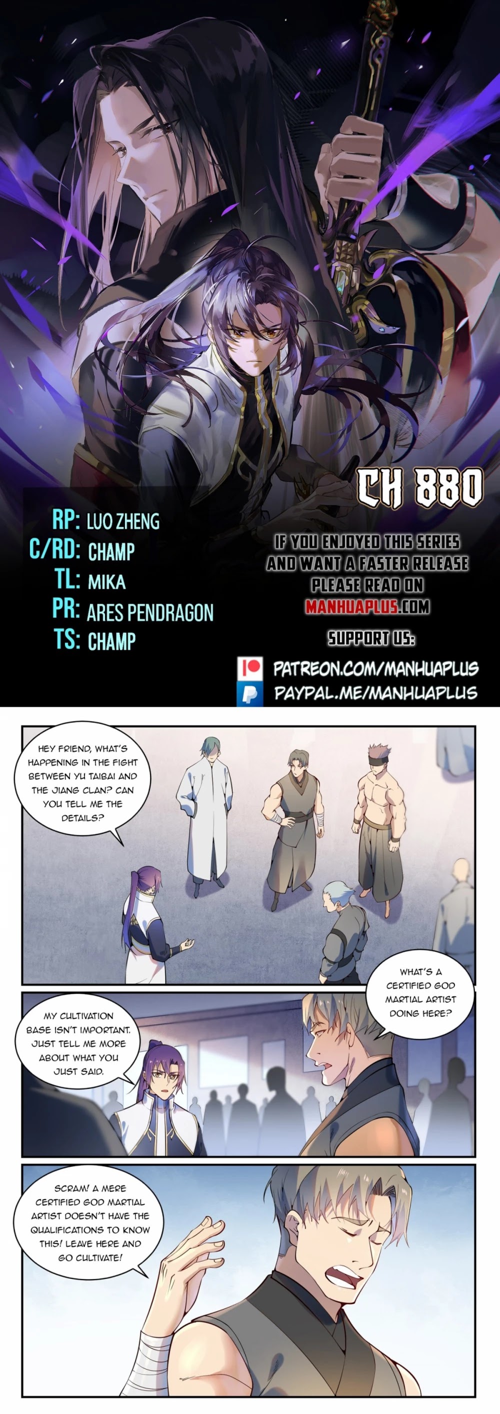 Apotheosis Chapter 872 - Page 1