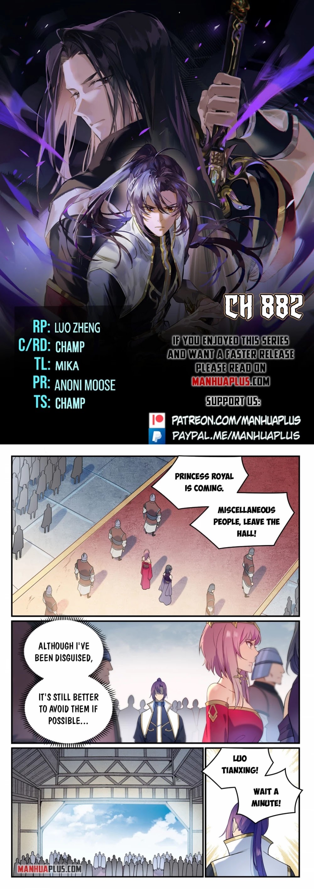 Apotheosis Chapter 874 - Page 1