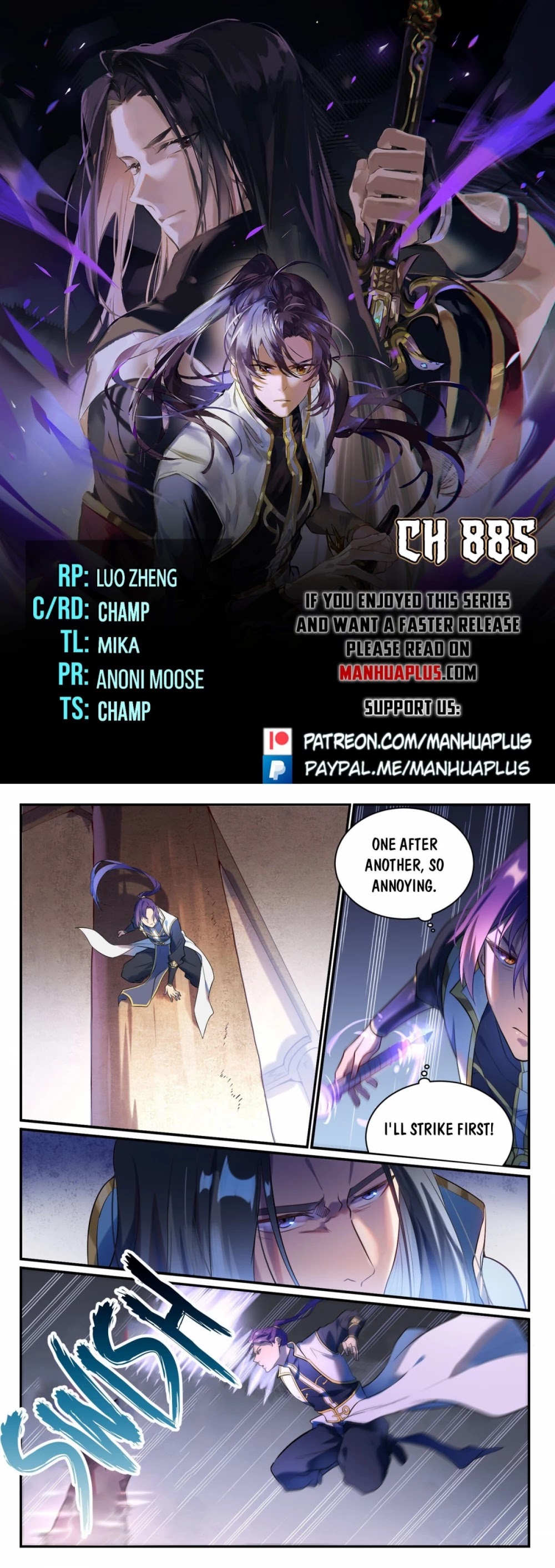 Apotheosis Chapter 877 - Page 1