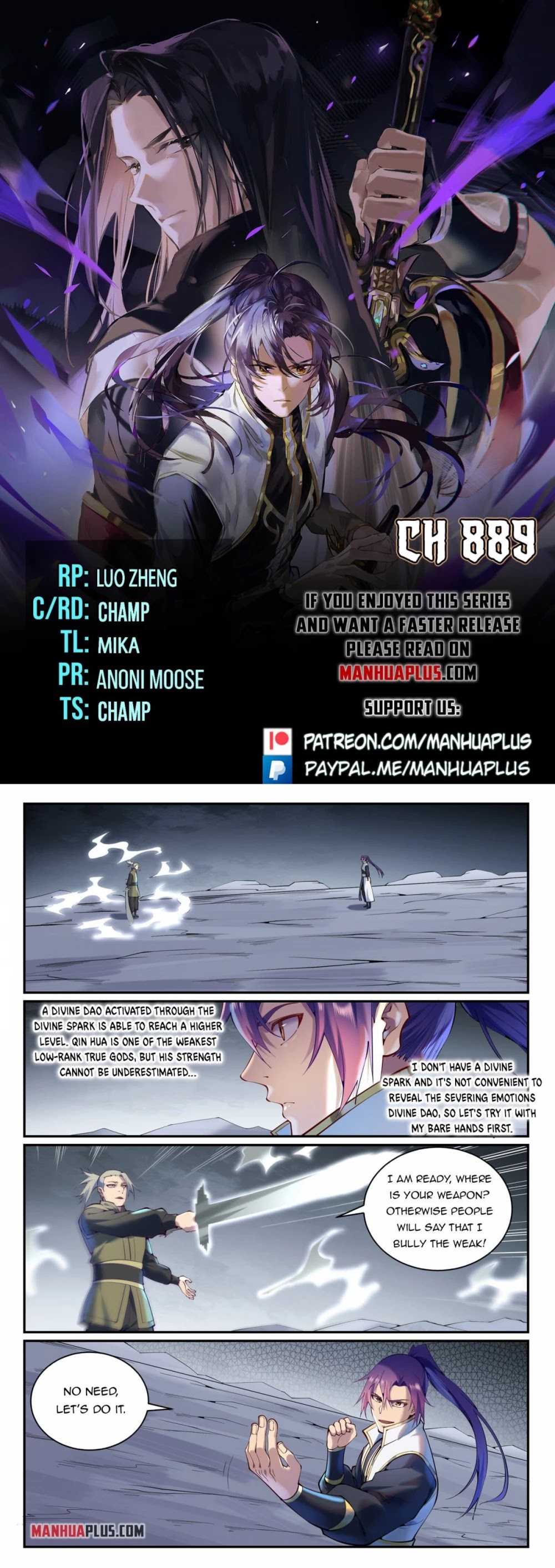 Apotheosis Chapter 881 - Page 1