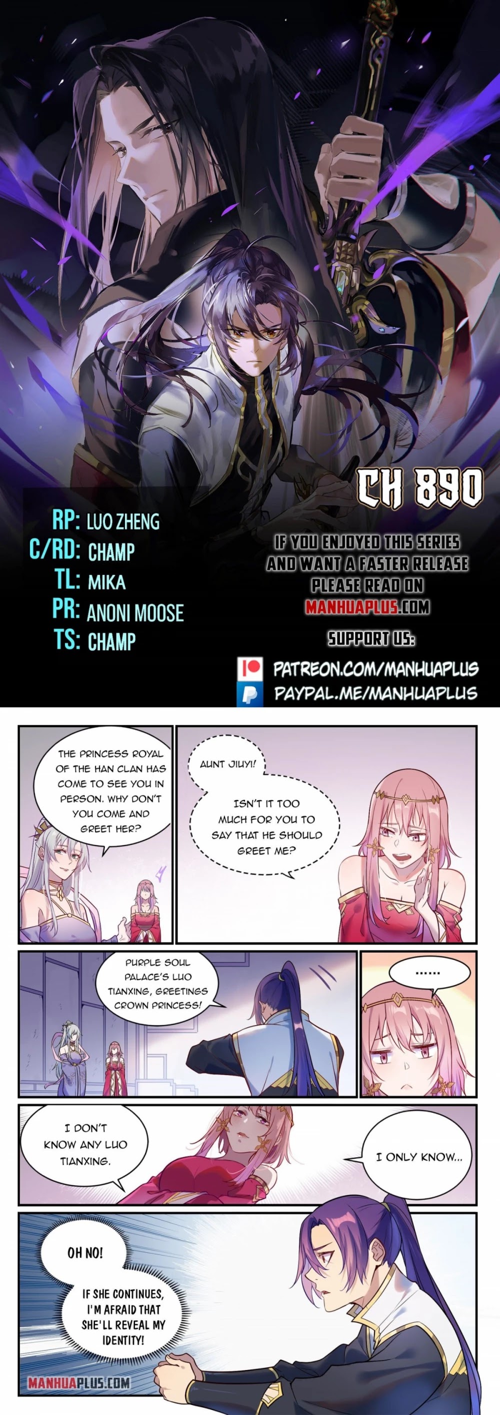 Apotheosis Chapter 882 - Page 1