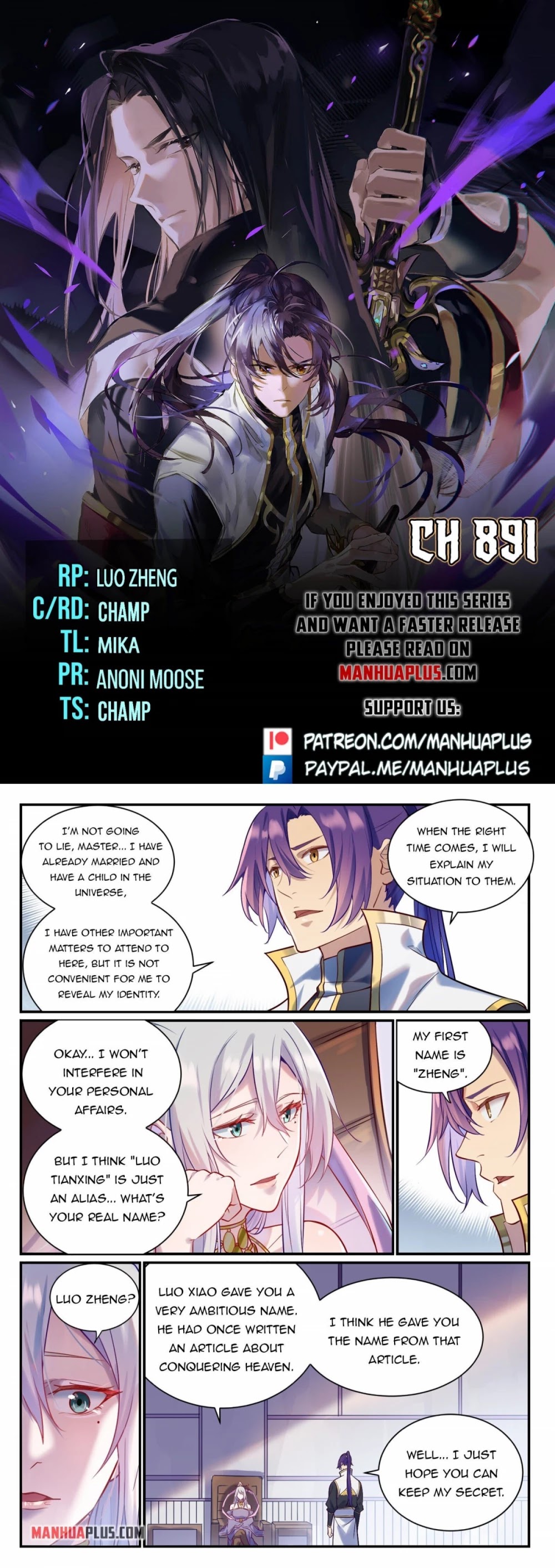 Apotheosis Chapter 883 - Page 1