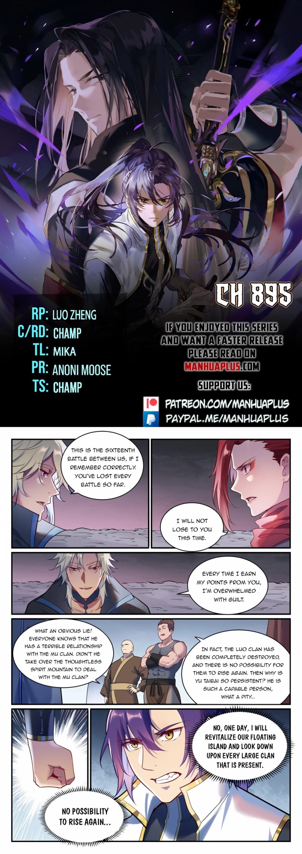 Apotheosis Chapter 887 - Page 1