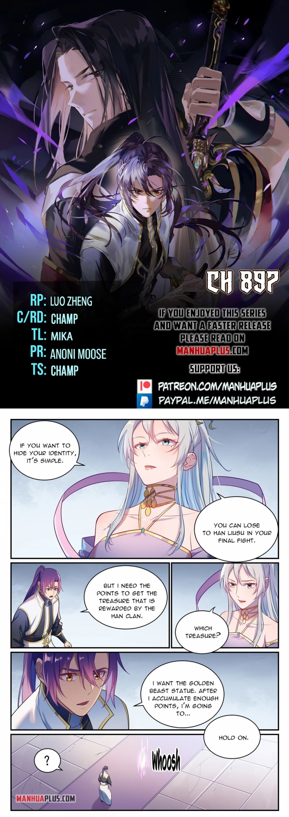 Apotheosis Chapter 889 - Page 1