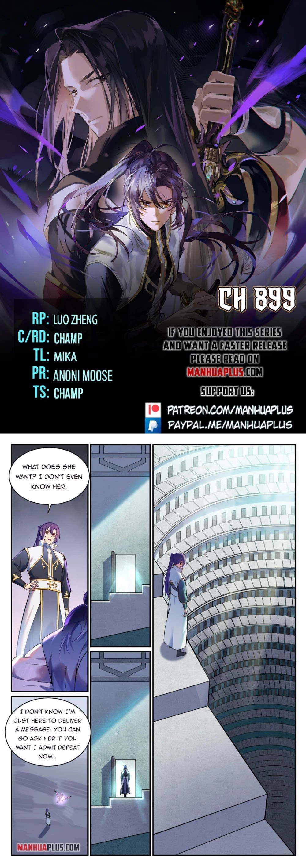 Apotheosis Chapter 891 - Page 1